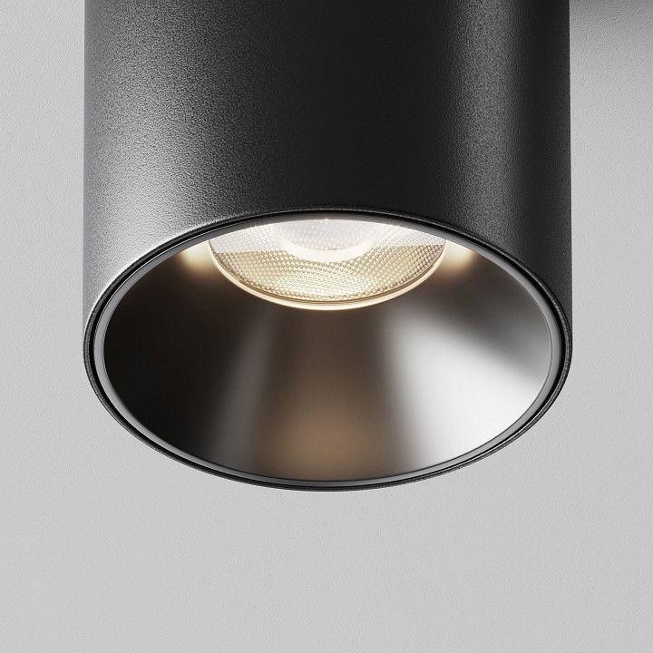 Накладной светильник maytoni technical alfa led c064cl-8w4k-rd-b