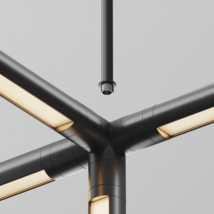 Основание на штанге maytoni technical  ca030c-sl-l500-b