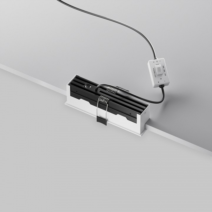 Встраиваемый светильник maytoni technical basis dl066-12w3-6k-w