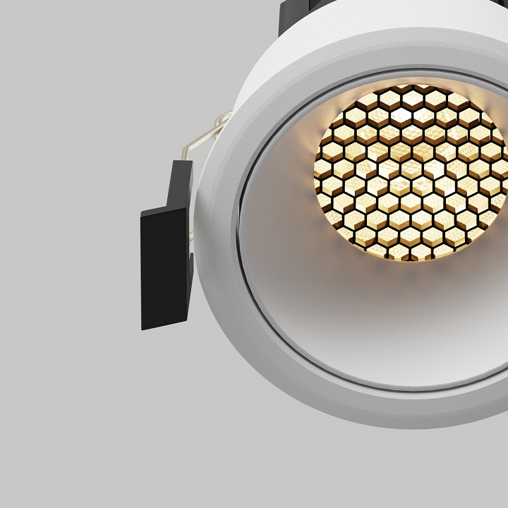 Встраиваемый светильник maytoni technical dip dl115-10w-2.7k-w