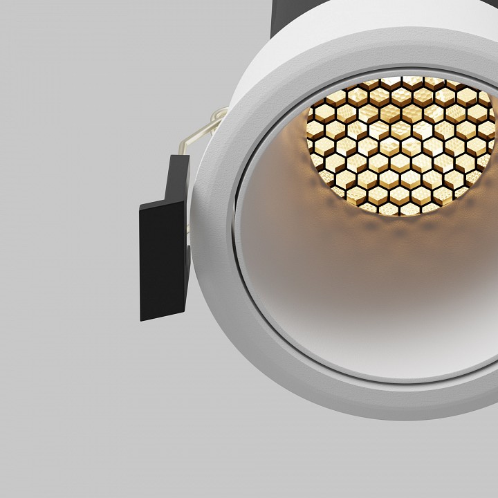 Встраиваемый светильник maytoni technical dip dl116-10w-2.7k-w