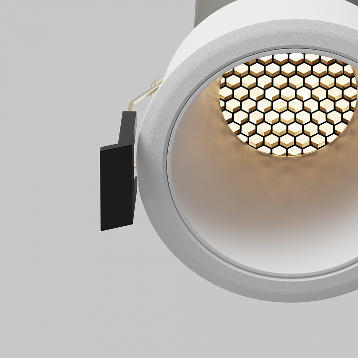 Встраиваемый светильник maytoni technical  dl116-10w-3k-w
