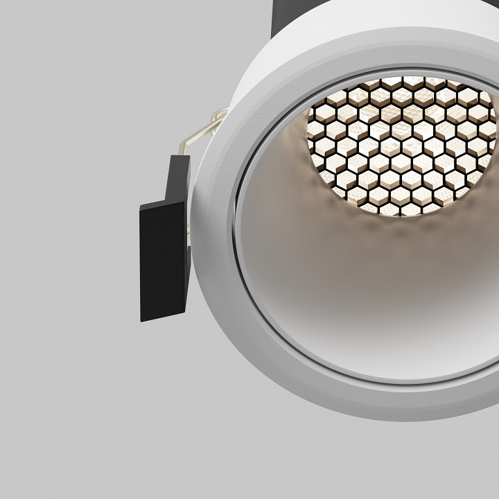 Встраиваемый светильник maytoni technical dip dl116-10w-4k-w