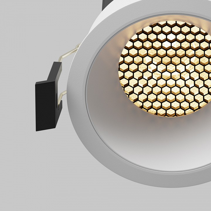 Встраиваемый светильник maytoni technical dip dl117-15w-2.7k-w