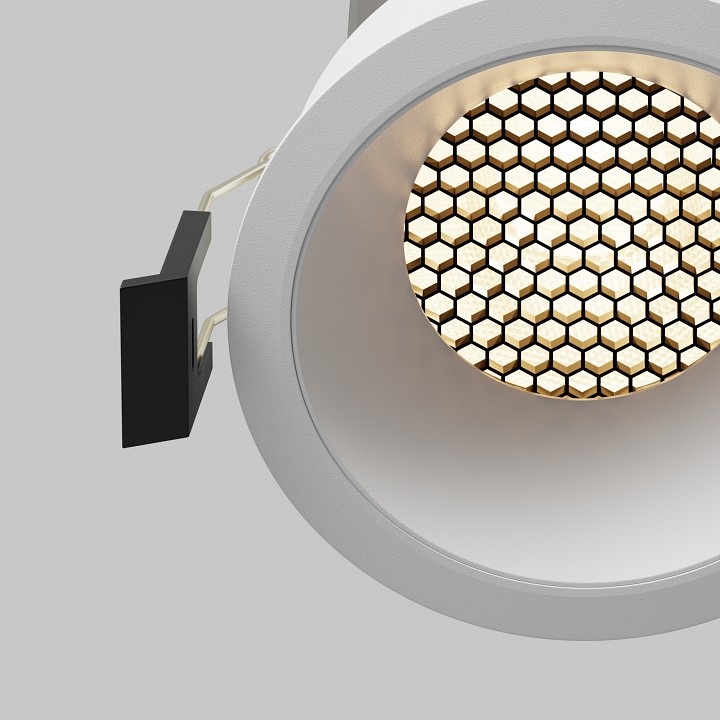 Встраиваемый светильник maytoni technical  dl117-15w-3k-w