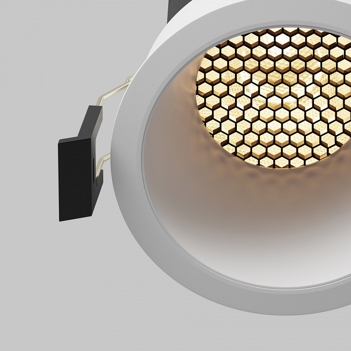 Встраиваемый светильник maytoni technical dip dl118-15w-2.7k-w