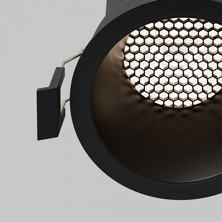 Встраиваемый светильник maytoni technical dip dl118-15w-4k-b