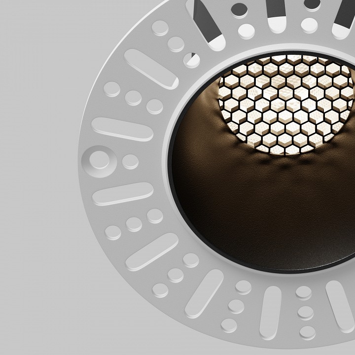 Встраиваемый светильник maytoni technical dip dl120-10w-4k-trs-b