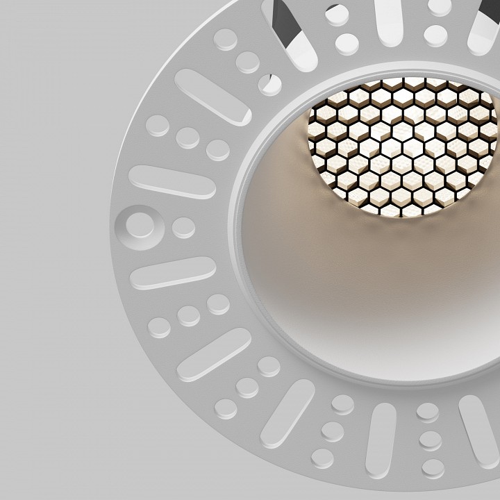 Встраиваемый светильник maytoni technical dip dl120-10w-4k-trs-w