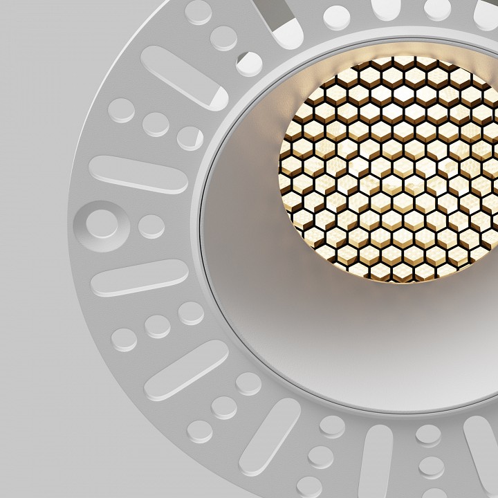 Встраиваемый светильник maytoni technical dip dl121-15w-3k-trs-w