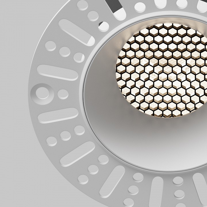 Встраиваемый светильник maytoni technical dip dl121-15w-4k-trs-w