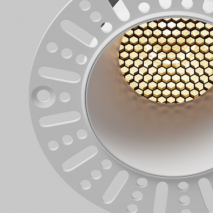 Встраиваемый светильник maytoni technical dip dl122-15w-2.7k-trs-w