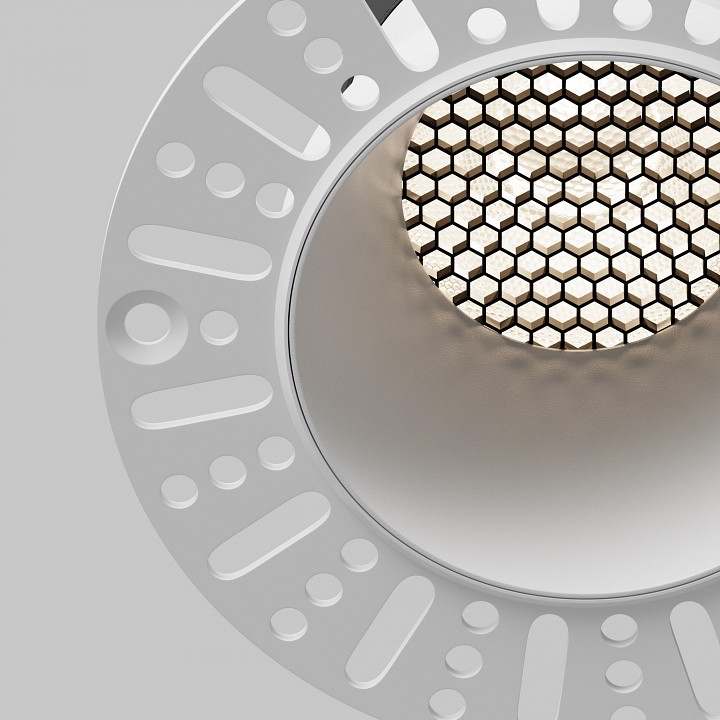 Встраиваемый светильник maytoni technical dip dl122-15w-4k-trs-w