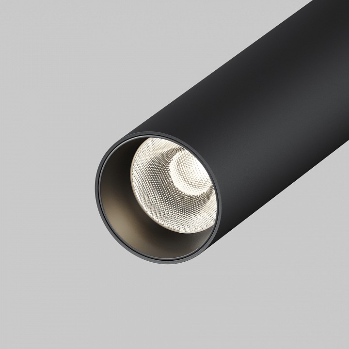 Встраиваемый светильник на штанге maytoni technical focus t p141rs-l125-6w3k-b