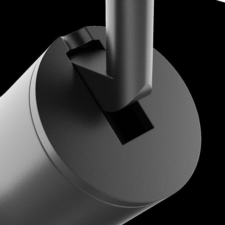 Светильник на штанге maytoni technical virar tr022-1-gu10-b