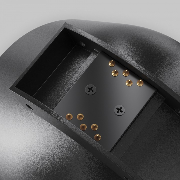 Накладной светильник maytoni technical cup tr124b-12w4k-m-b