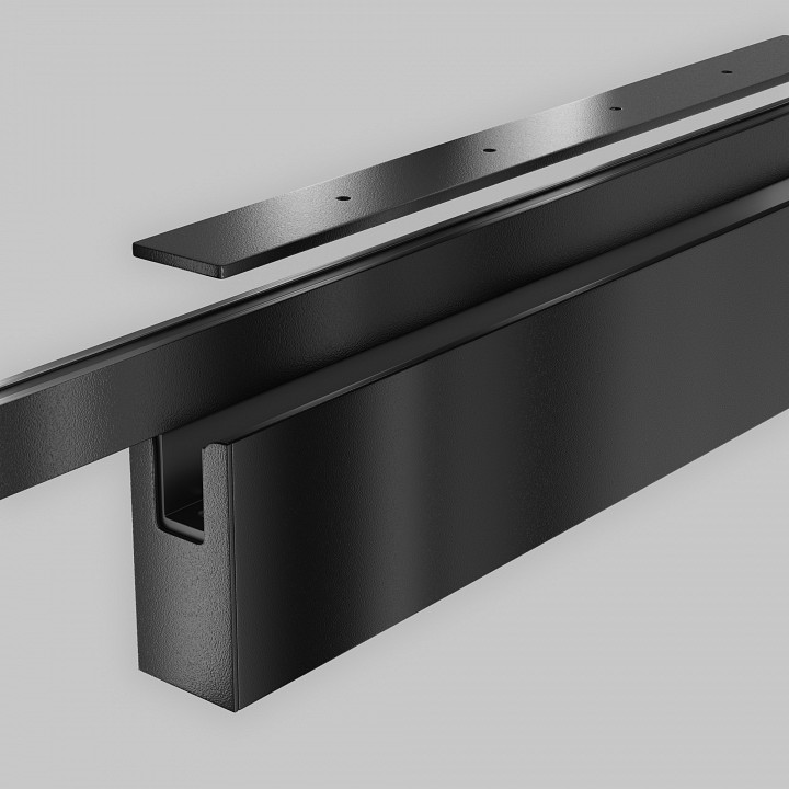 Накладной светильник maytoni technical basis tr151-1-18w4k-b