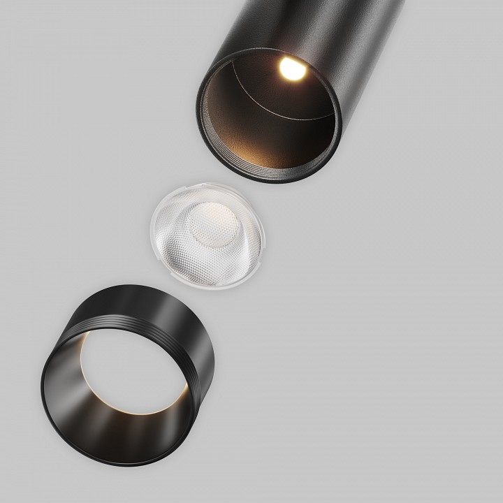 Светильник на штанге maytoni technical focus led tr243-4-5wtw-dsz-b