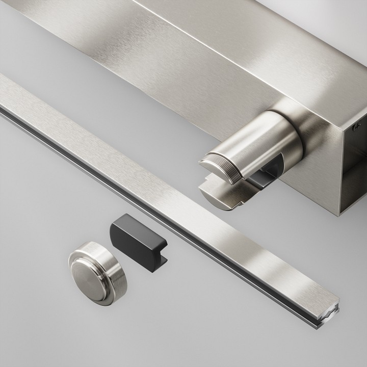 Основание на штанге с питанием maytoni technical flarity tra155cw-bb-pt