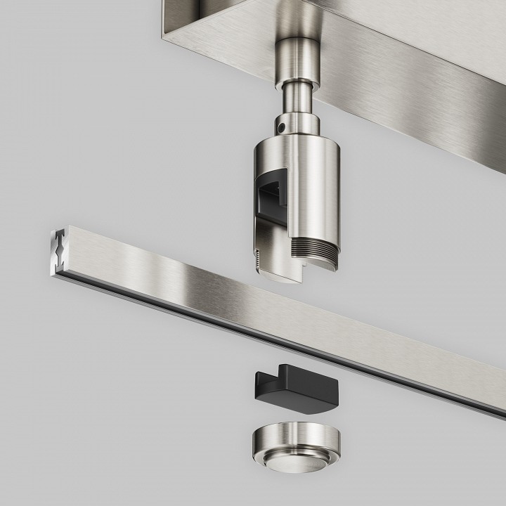 Основание на штанге с питанием maytoni technical flarity tra156c-bb1-pt