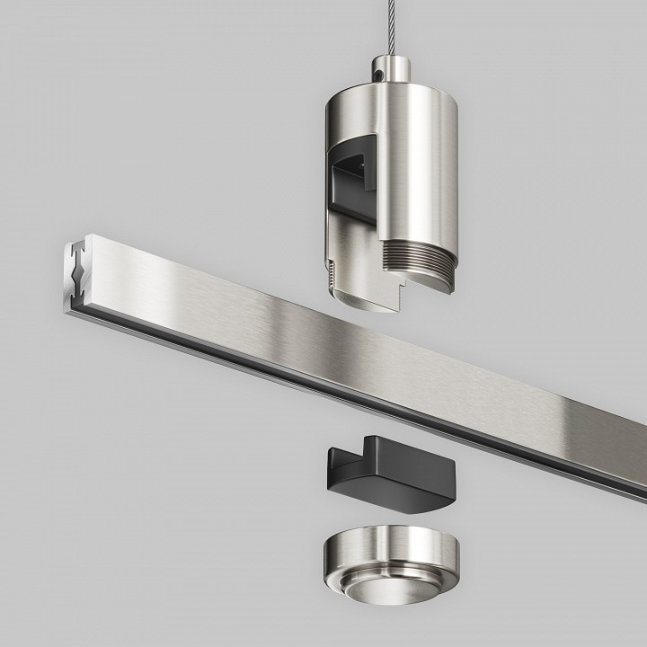 Основание на штанге maytoni technical flarity tra157sw-s1-pt