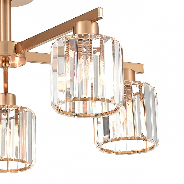 Люстра на штанге escada 692 692/5p сopper