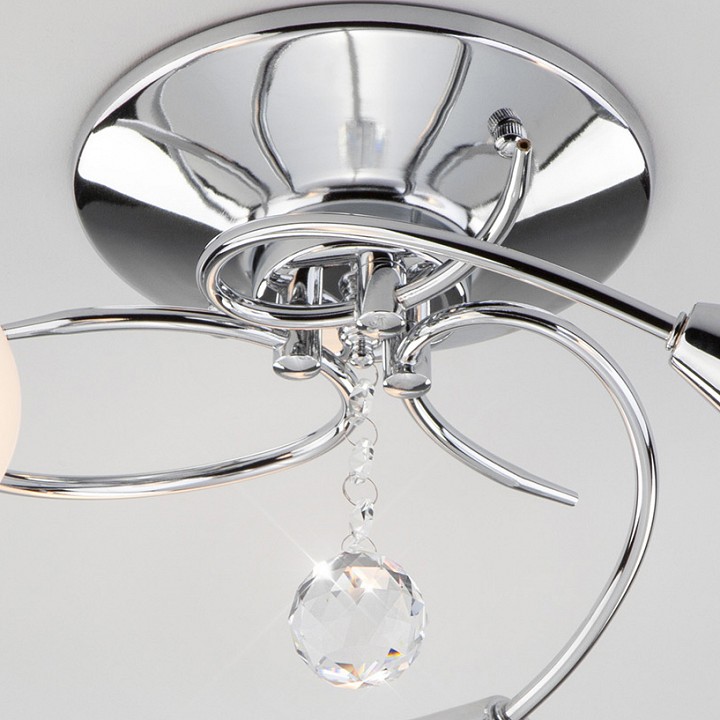 Потолочная люстра eurosvet virginia 30100/3 хром