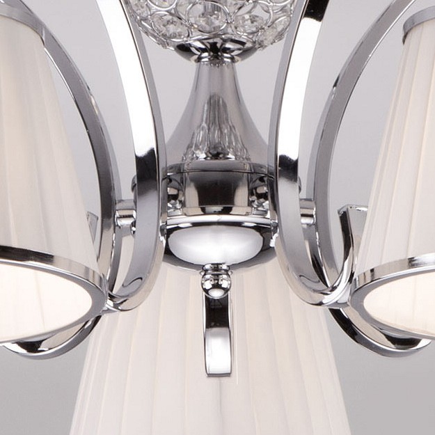 Потолочная люстра eurosvet tessa 60088/5 хром