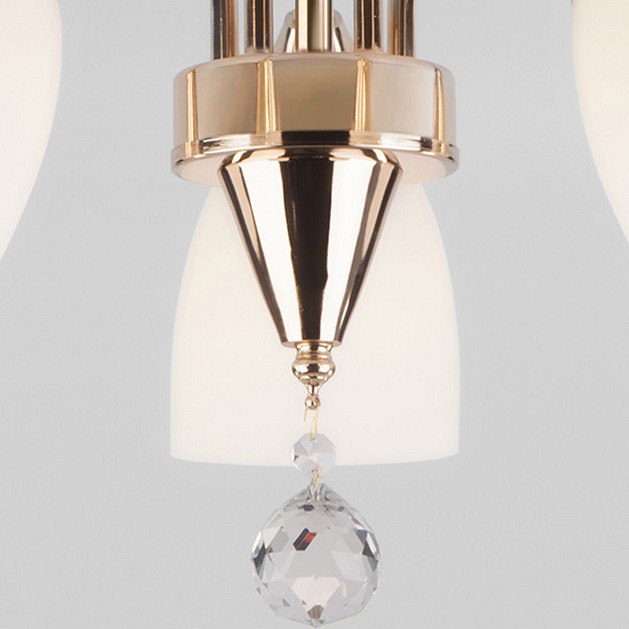 Люстра на штанге eurosvet ellene 30149/5 золото