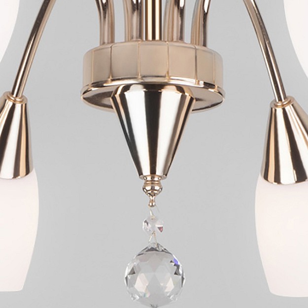 Люстра на штанге eurosvet ellene 30149/8 золото