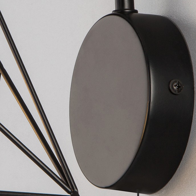 Бра eurosvet trappola 70107/1 черный