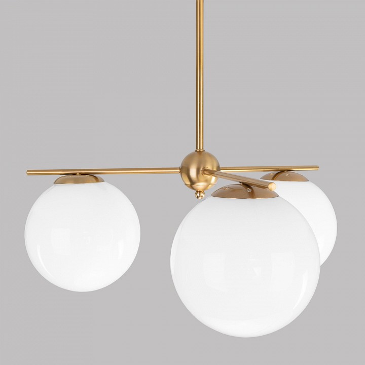 Люстра на штанге eurosvet marbella 60147/3 латунь