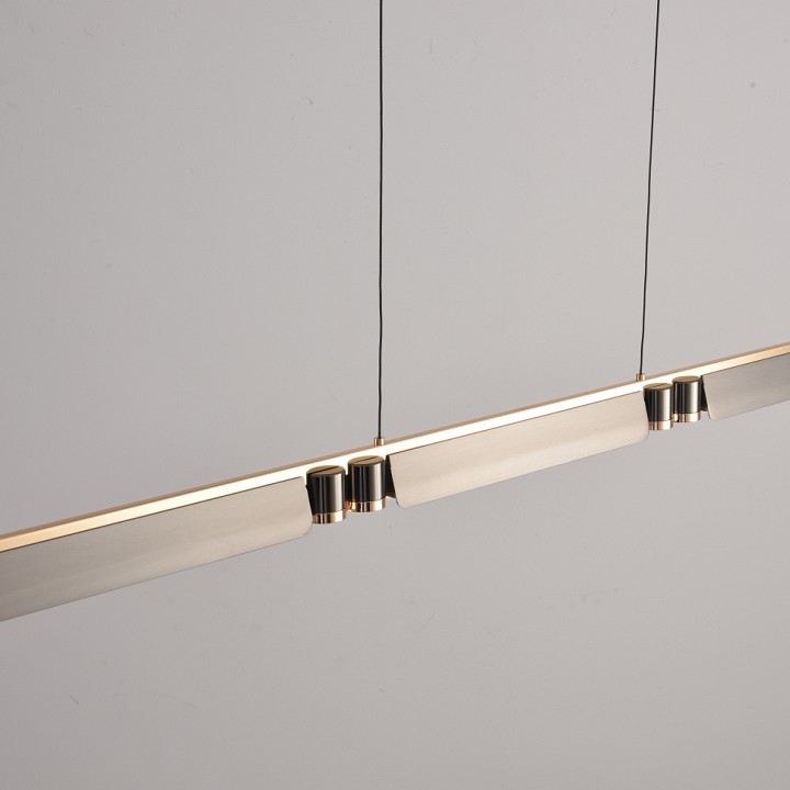 Подвесной светильник iledex vision 9309d-1200-2 gr+bk