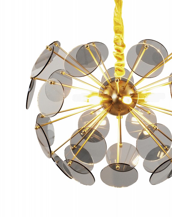 Подвесная люстра moderli komo v7080-8p