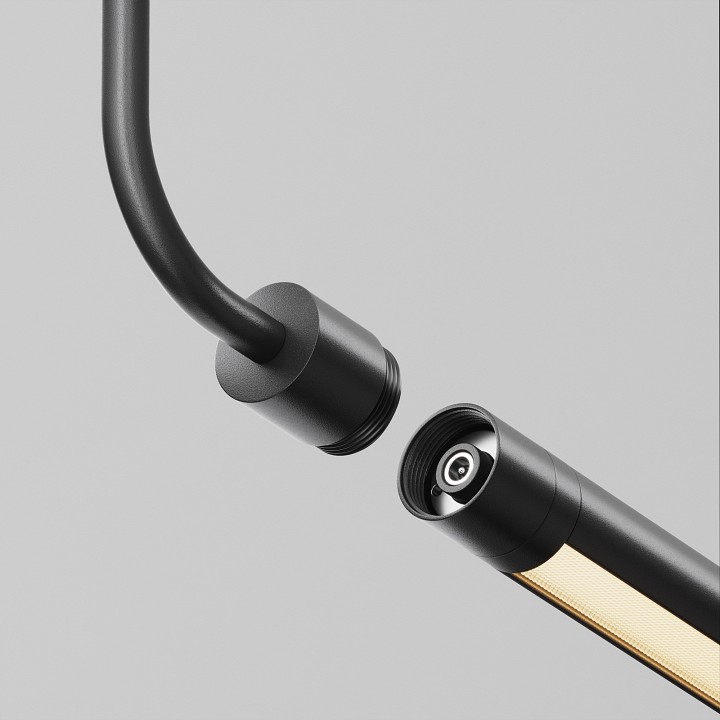Токопровод концевой maytoni technical  ca024pl-p-b