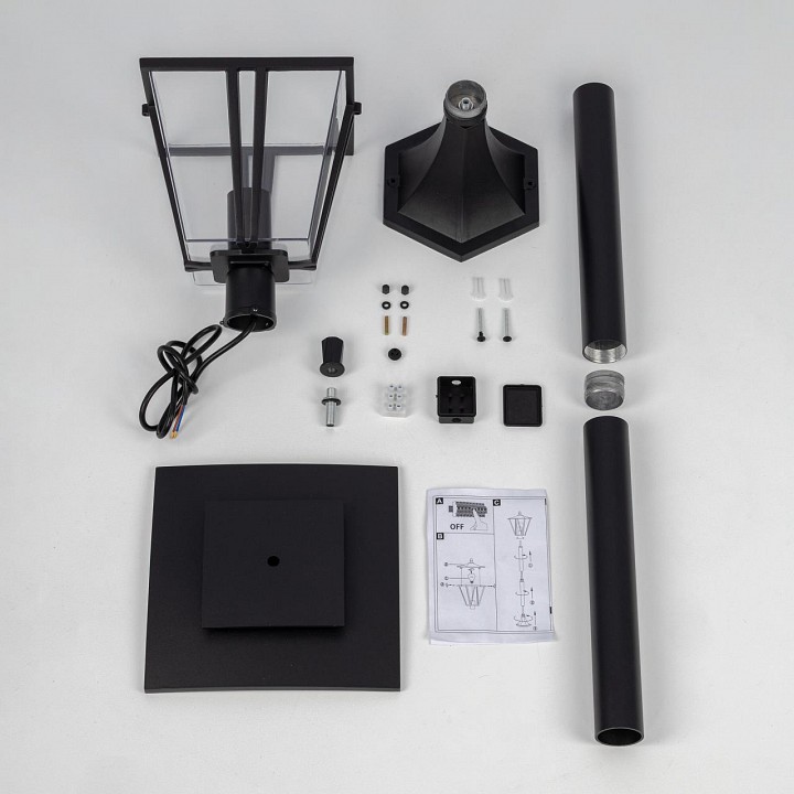 Наземный низкий светильник citilux forts clu10b