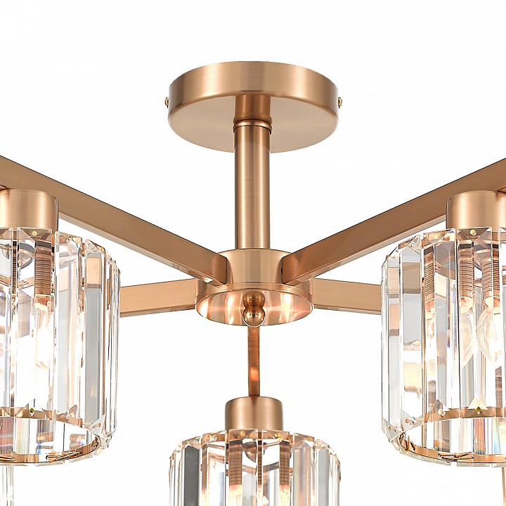 Люстра на штанге escada 692 692/5p сopper