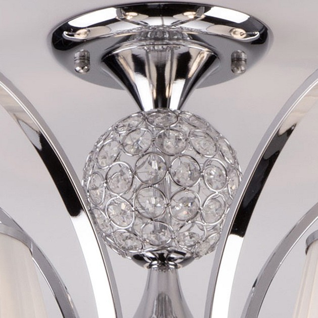 Потолочная люстра eurosvet tessa 60088/5 хром