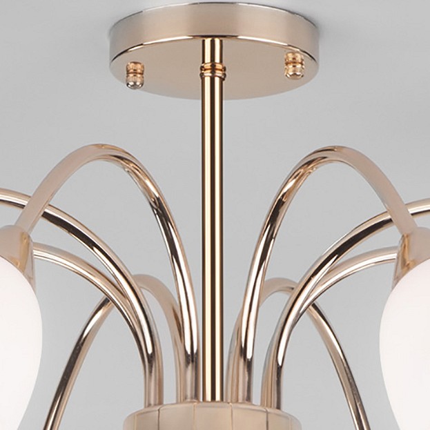 Люстра на штанге eurosvet ellene 30149/8 золото