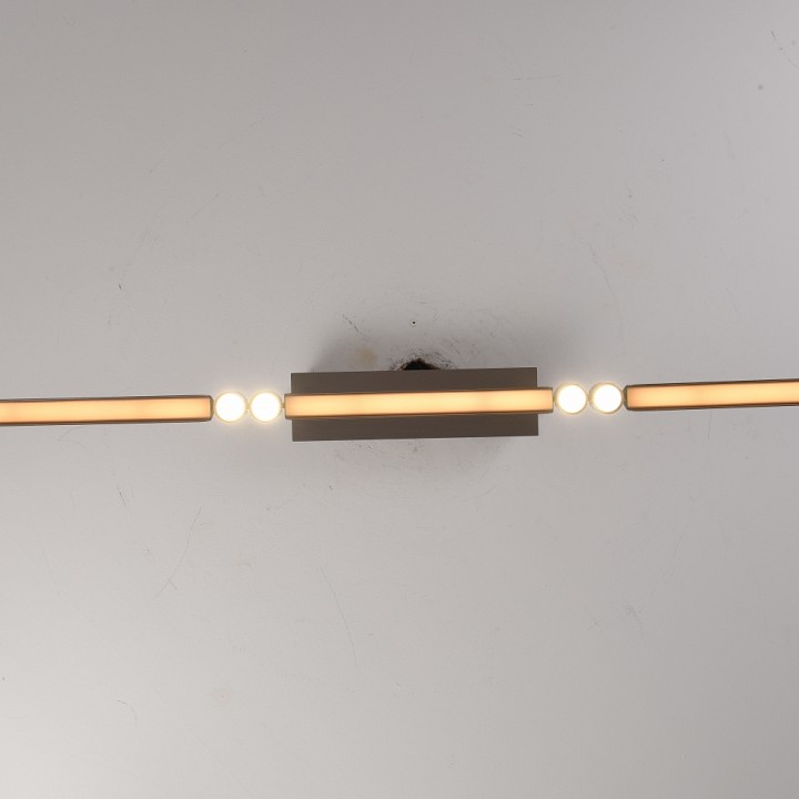 Подвесной светильник iledex vision 9309d-1200-2 gr+bk