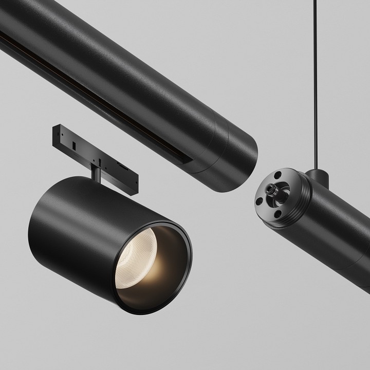 Трек подвесной maytoni technical  ca012-trx-900-b