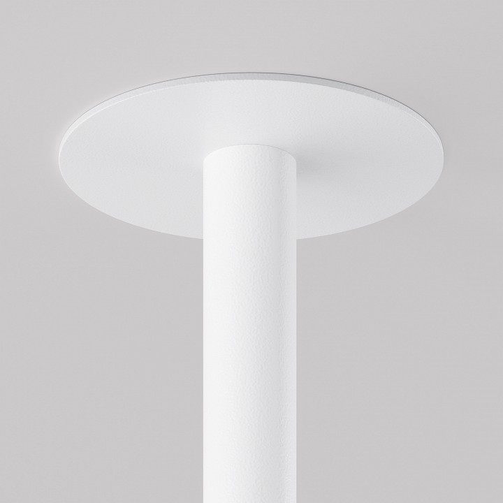 Встраиваемый светильник на штанге maytoni technical focus t p141rs-l125-6w4k-w