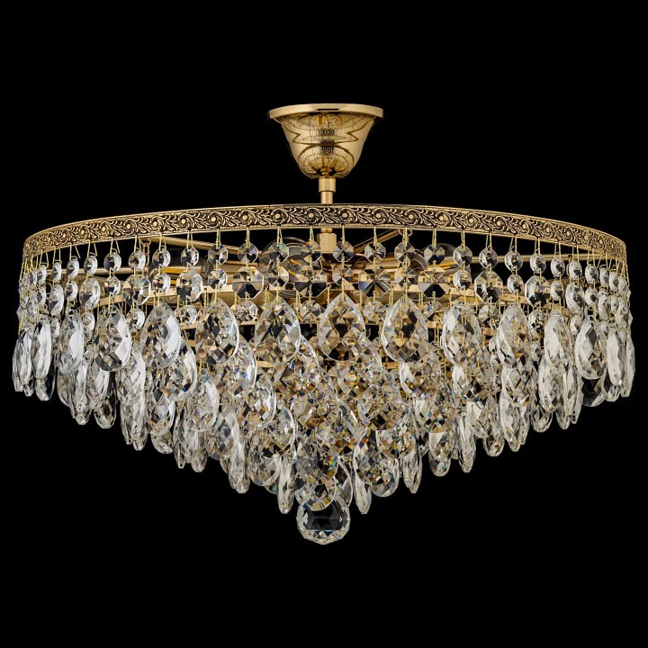 Люстра на штанге arti lampadari castellana gold castellana e 1.3.46.608 g