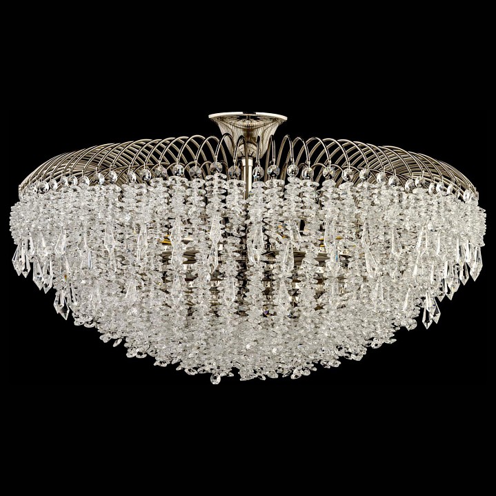 Люстра на штанге arti lampadari delia nickel delia e 1.3.80.105 n