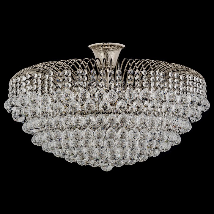 Люстра на штанге arti lampadari empoli nickel empoli e 1.2.80.100 n