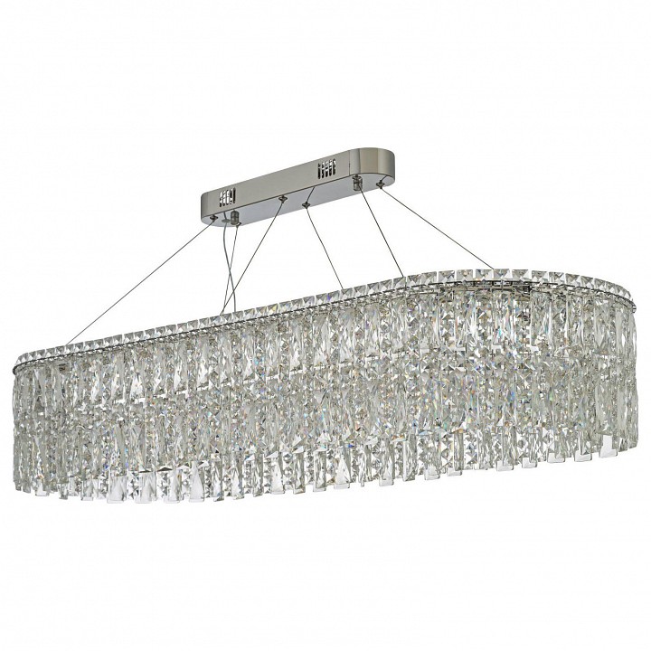 Подвесная люстра arti lampadari ovindoli nickel ovindoli l 1.5.120x40.100 n