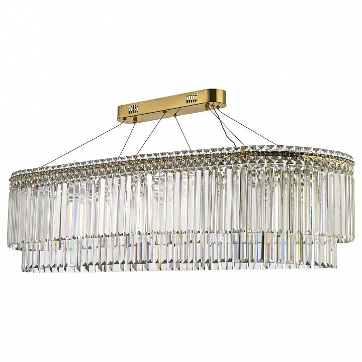 Подвесная люстра arti lampadari ovindoli nickel ovindoli l 1.5.120x40.101 g