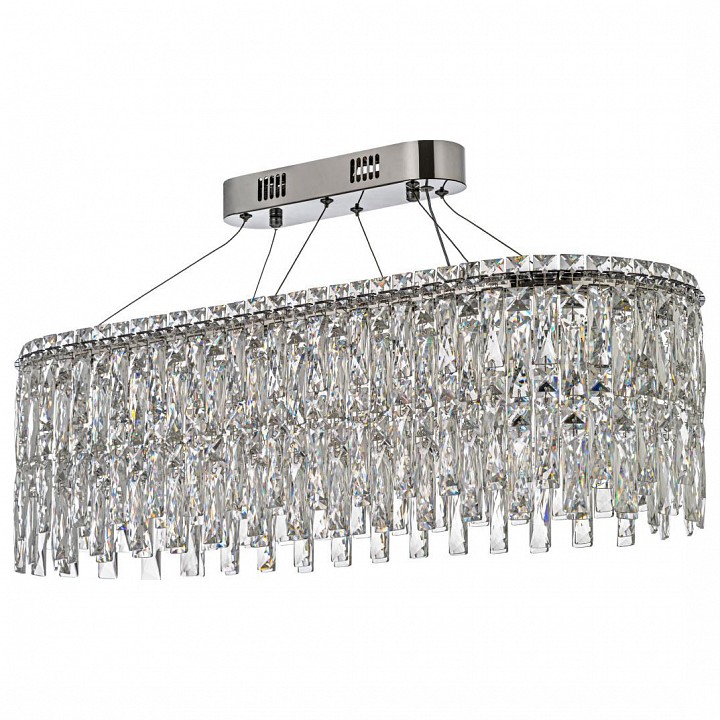 Подвесная люстра arti lampadari ovindoli nickel ovindoli l 1.5.80x30.100 n