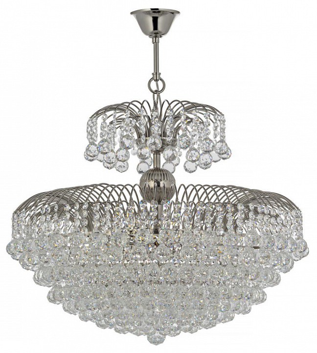 Подвесная люстра arti lampadari pompei nickel pompei e 1.5.60.100 n