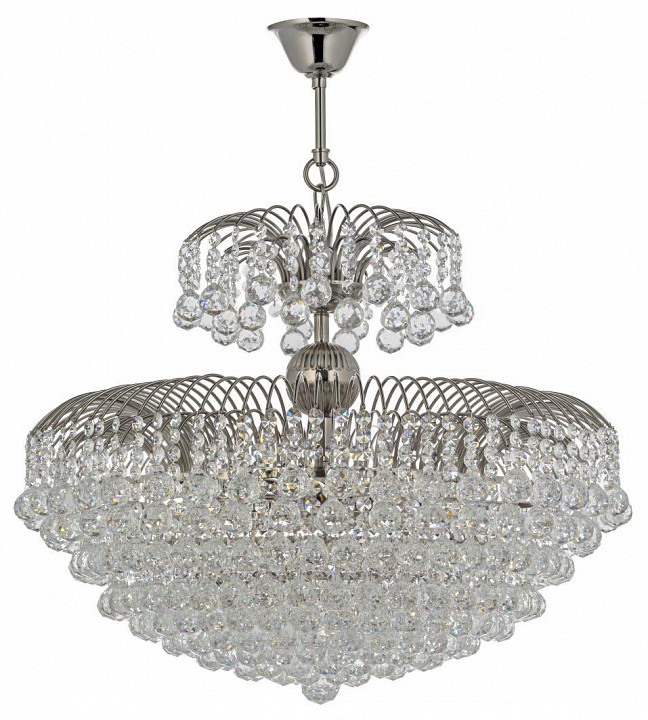 Подвесная люстра arti lampadari pompei nickel pompei e 1.5.80.100 n